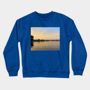 Evening Sky Over the Bay No.1 Crewneck Sweatshirt